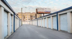 Abbott West Self Storage - white doors