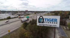 Tiger Storage Signage.