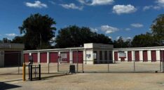 Drive-up units at Albany Storage.