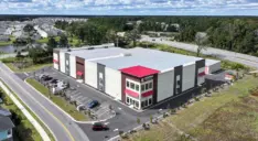 Ariel View of Centro Storage Building.