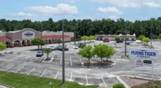 Flying Tiger Parking lot.